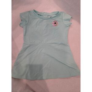 Converse All Star Toddler Mint Green Skater Dress Short Sleeve 24 Months